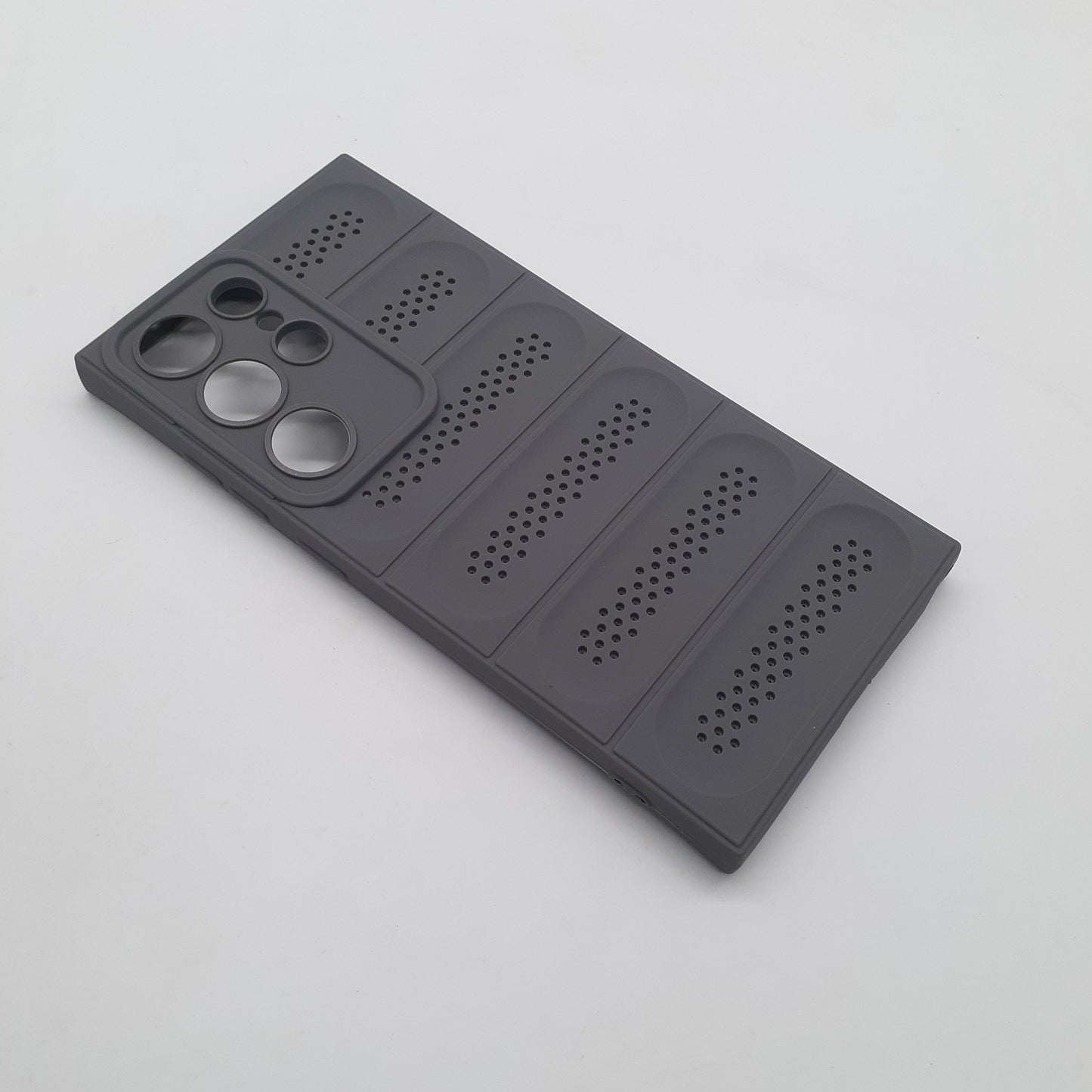 Samsung S24 Ultra Magnetic Cooling Case: Heavy-Duty TPU Drop Protection Armor with Cool Matte Acrylic Adjustable Kickstand Cover