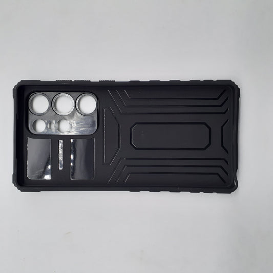 Samsung S25 Ultra Rugged Heavy Duty Case Slide Camera Cover Built-in Kickstand Hands Free Viewing Protection