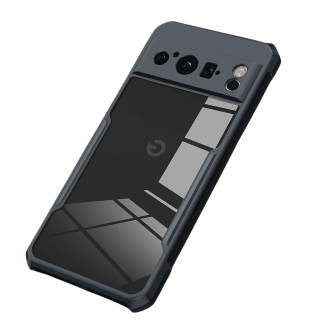 Google Pixel 8 Pro case Matte Black Back Cover Soft Silicone TPU Bumper case