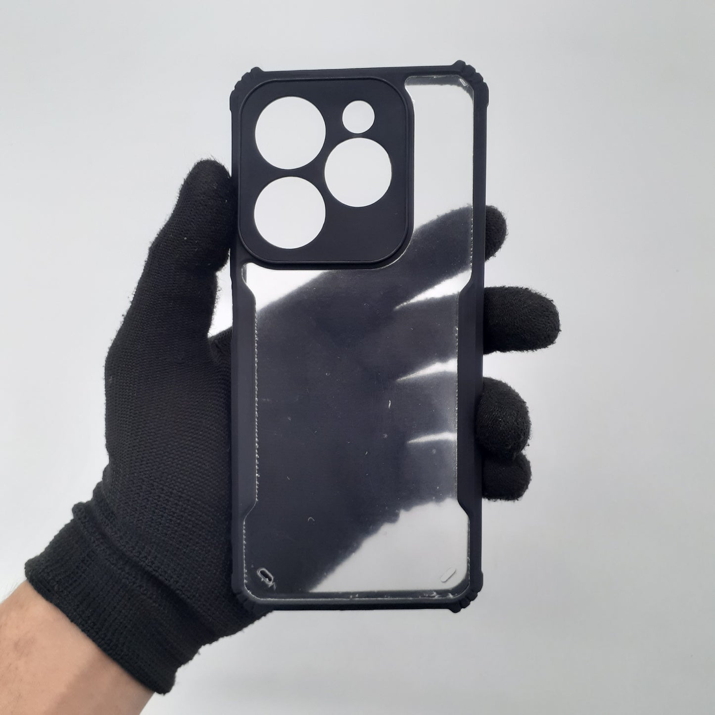 Infinix Smart 8 Pro iPAKY Heavy Duty Shockproof Armor Case with Enhanced Grip and Impact Resistant Edges for Ultimate Protection