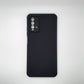 Redmi 9T Carbon Fiber texture Hard Rubber armour back cover shock-porof case