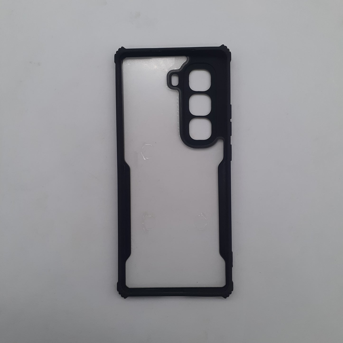 Infinix Hot 50 Pro Plus iPAKY Shock Proof Edges Protective Case with Anti-Slip Grip and Enhanced Camera Protection