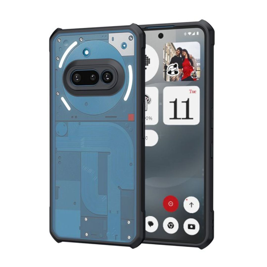 Nothing 3A case Matte Black Back Cover Soft Silicone TPU Bumper case