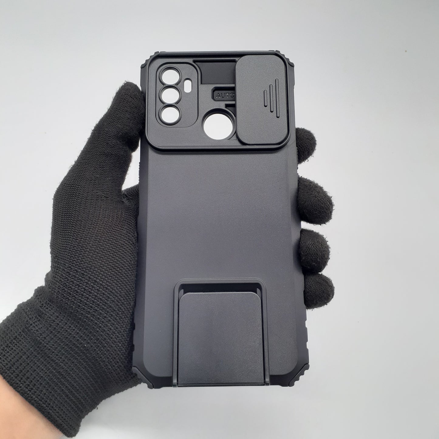 OPPO A53 Camera Slide Protector Case Heavy Duty Shockproof Cover Built in Kickstand Full Protection Hard Shell OPPO A53 2020 Accessory
