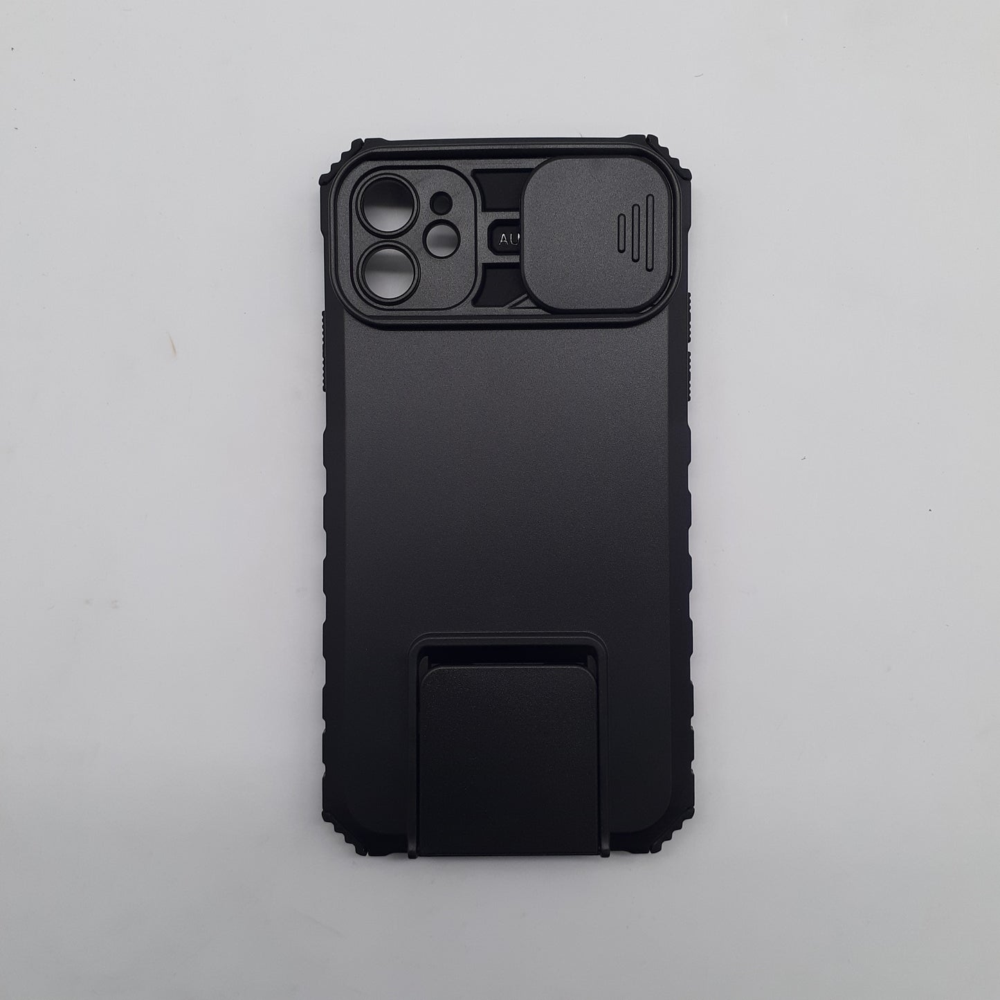 iPhone 11 Rugged Shockproof Heavy Duty Case Camera Slide Cover Built in Kickstand Maximum Protection Hands Free Viewing