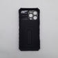 iPhone 16 Pro Max Heavy Duty Shockproof Case Slide Camera Cover Integrated Kickstand Magnetic Car Mount Holder