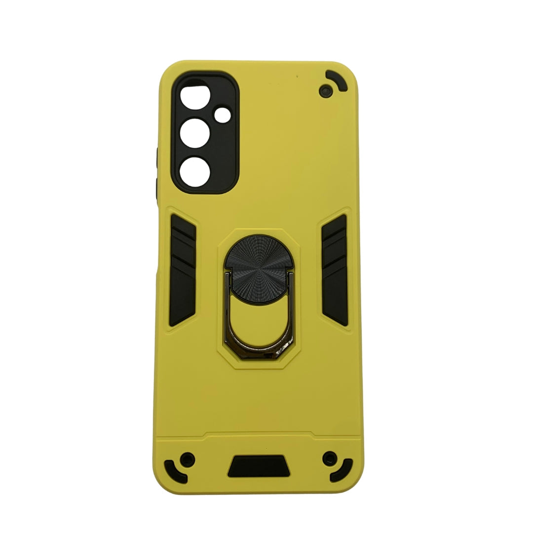 Samsung A05s Hard Case with Metal Ring Holder, Shockproof Slim Cover