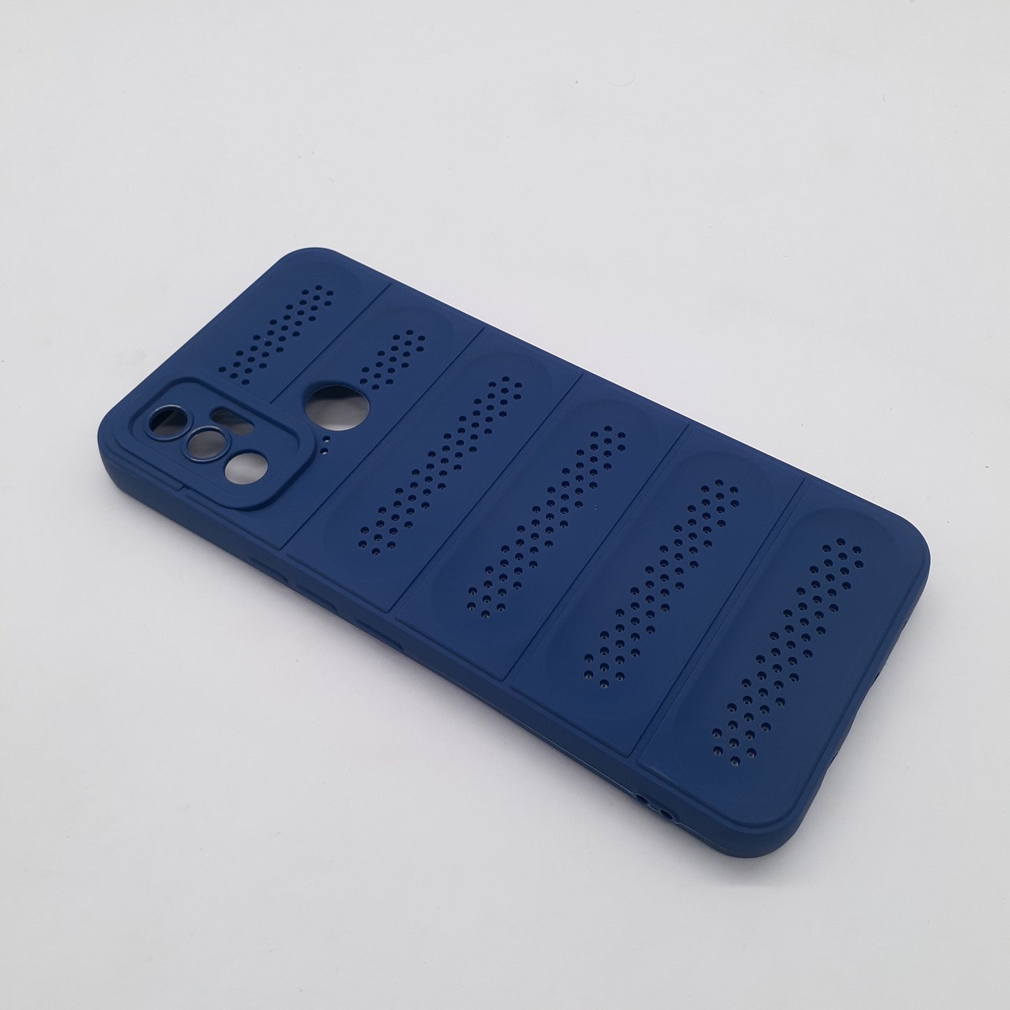 Premium Tecno Spark 7 Case: Shockproof TPU, Heat Dissipation Design, Full Protection Cover (Black)