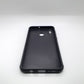 Samsung A20 Carbon Fiber texture Hard Rubber armour back cover shock-porof case