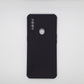 OPPO A8 Carbon Fiber texture Hard Rubber armour back cover shock-porof case