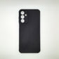 Samsung A15 Carbon Fiber texture Hard Rubber armour back cover shock-porof case
