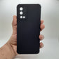 OPPO A55 Carbon Fiber texture Hard Rubber armour back cover shock-porof case