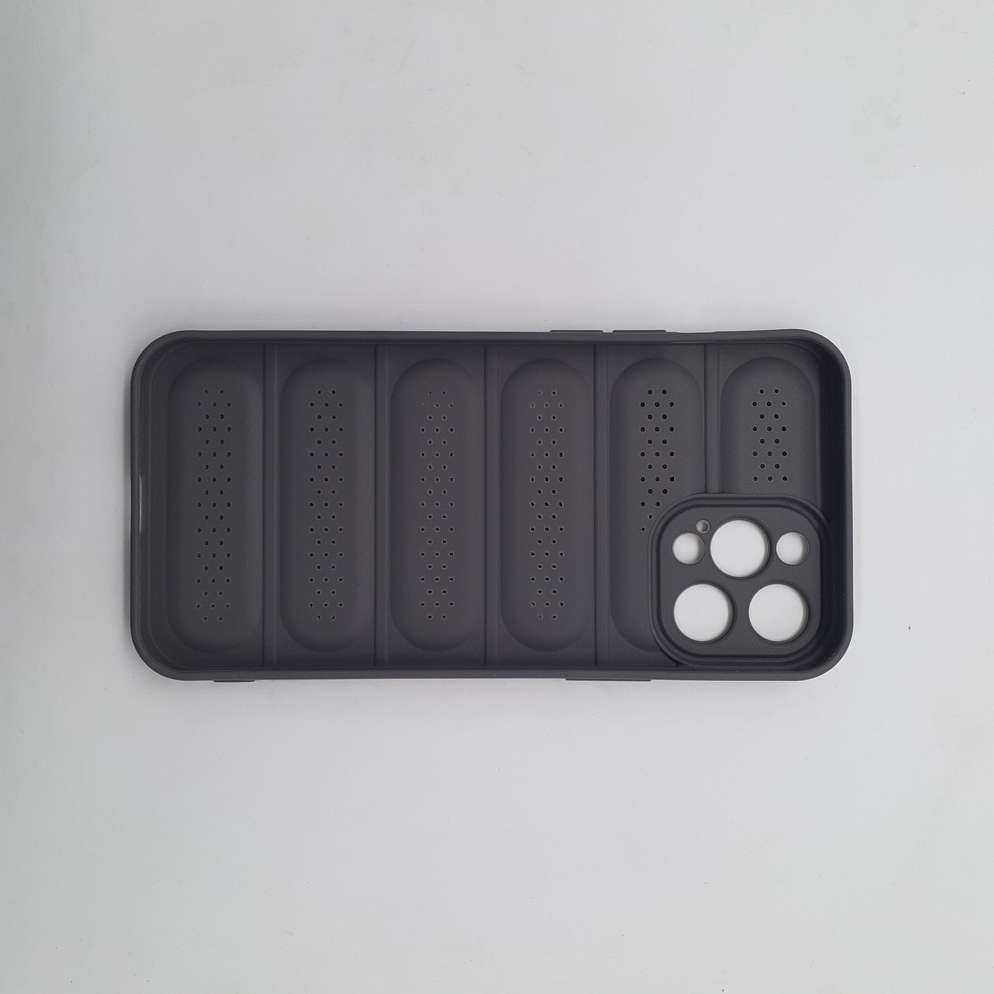 iPhone 12 Pro Max Case: Ultra Slim Shockproof TPU Cover with Heat Dissipation, Breathable Hollow Design, and Camera Protection