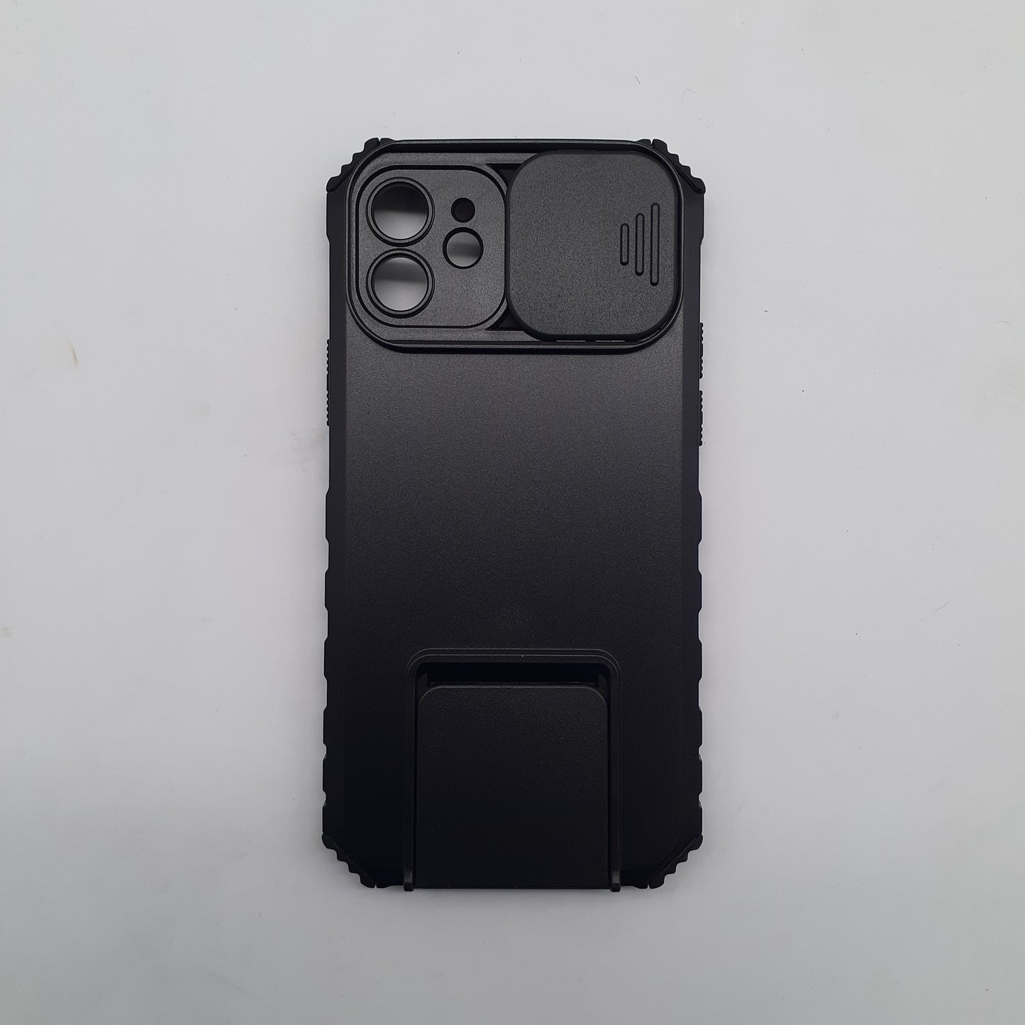iPhone 12 Case Protective Sliding Camera Cover Kickstand Shockproof Heavy Duty Full Body Protection