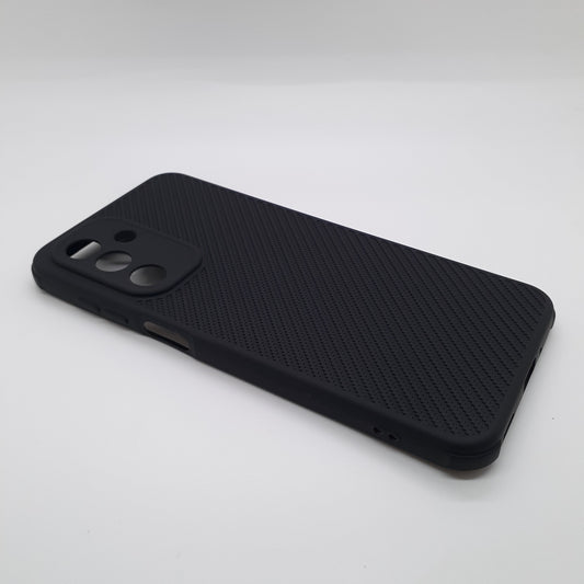 Samsung M36 Carbon Fiber texture Hard Rubber armour back cover shock-porof case