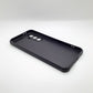 Samsung A36 Carbon Fiber texture Hard Rubber armour back cover shock-porof case