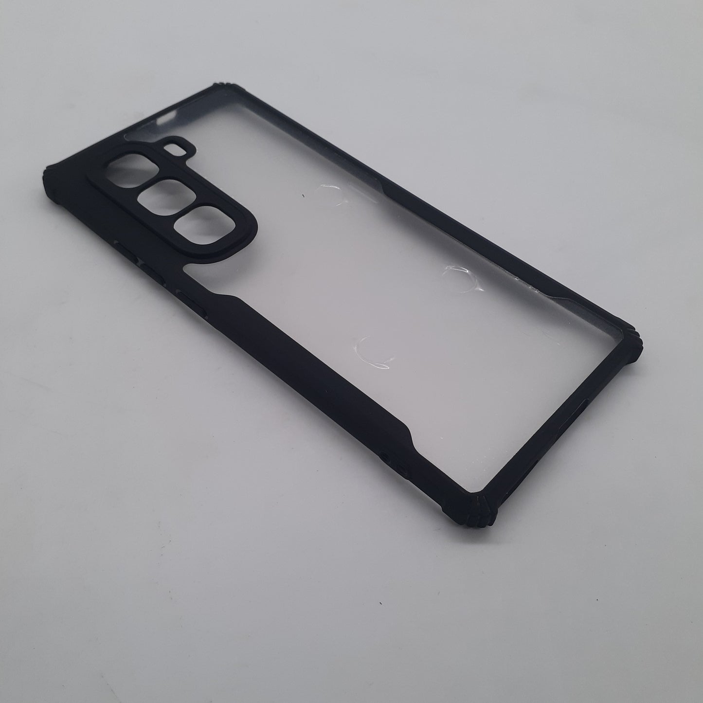 Infinix Hot 50 Pro Plus iPAKY Shock Proof Edges Protective Case with Anti-Slip Grip and Enhanced Camera Protection