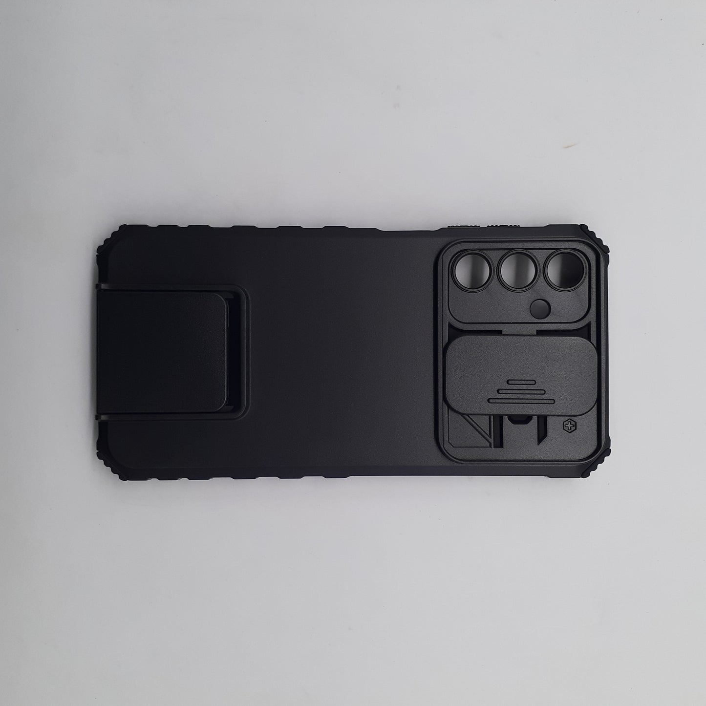 Samsung Galaxy A15 5G Heavy Duty Protective Case Camera Slide Cover Kickstand
