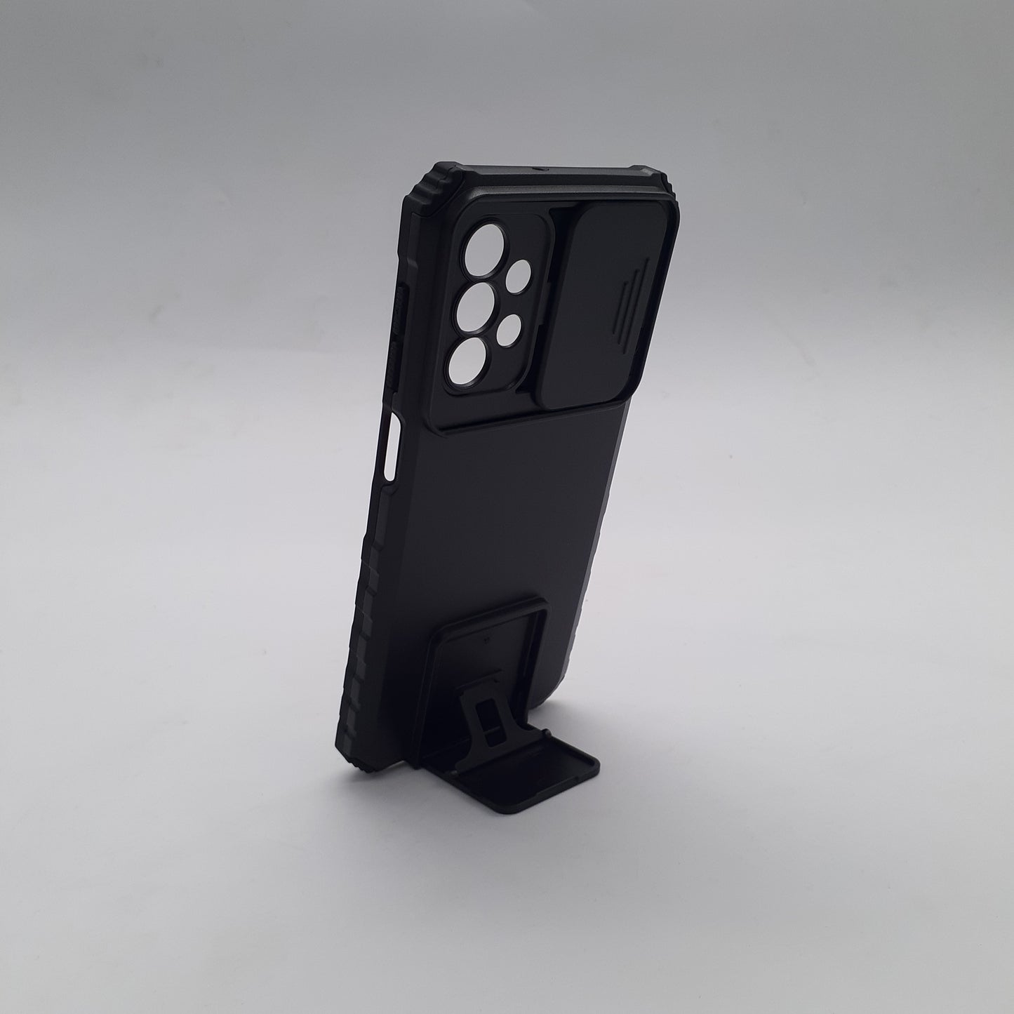 Samsung A23 Heavy Duty Phone Case Protective Camera Slide Cover Kickstand Hands Free Viewing
