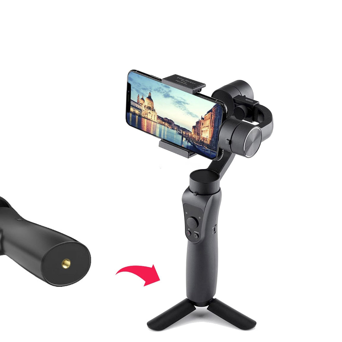 S5B Professional Handheld 3 Axis Gimbal Stabilizer