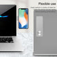 Adjustable Magnetic Folding Laptop Screen Support and Phone/Tablet Side Mount Holder Bracket