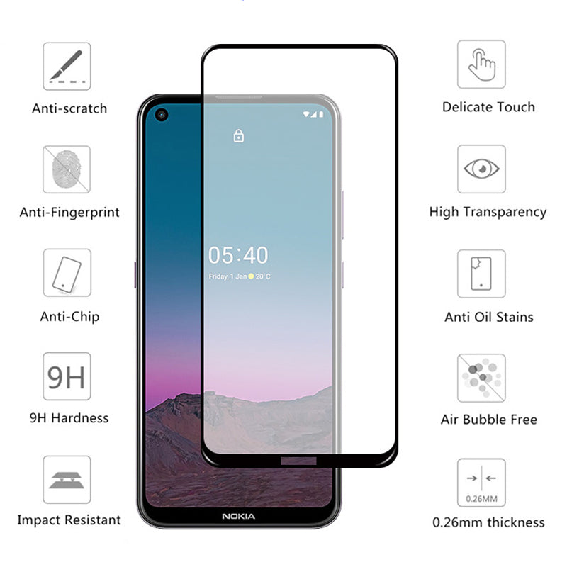 Screen Protector Tempered Glass for Nokia 5.4
