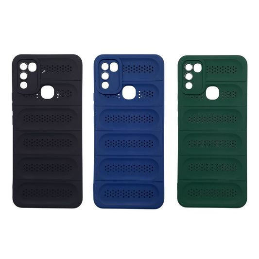 Infinix Hot 10 Play Case: Shockproof, Clear TPU Back Cover with Enhanced Heat Dissipation