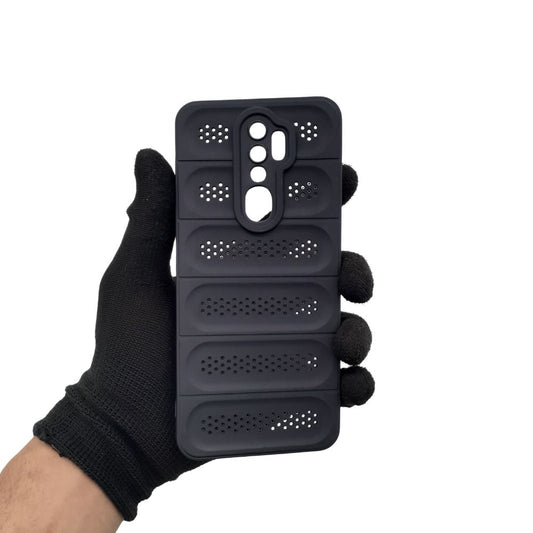 OPPO A9 2020 Phone Case, Heavy Duty Shockproof TPU Cover, Anti-Slip, Clear, Heat Dissipation Protection