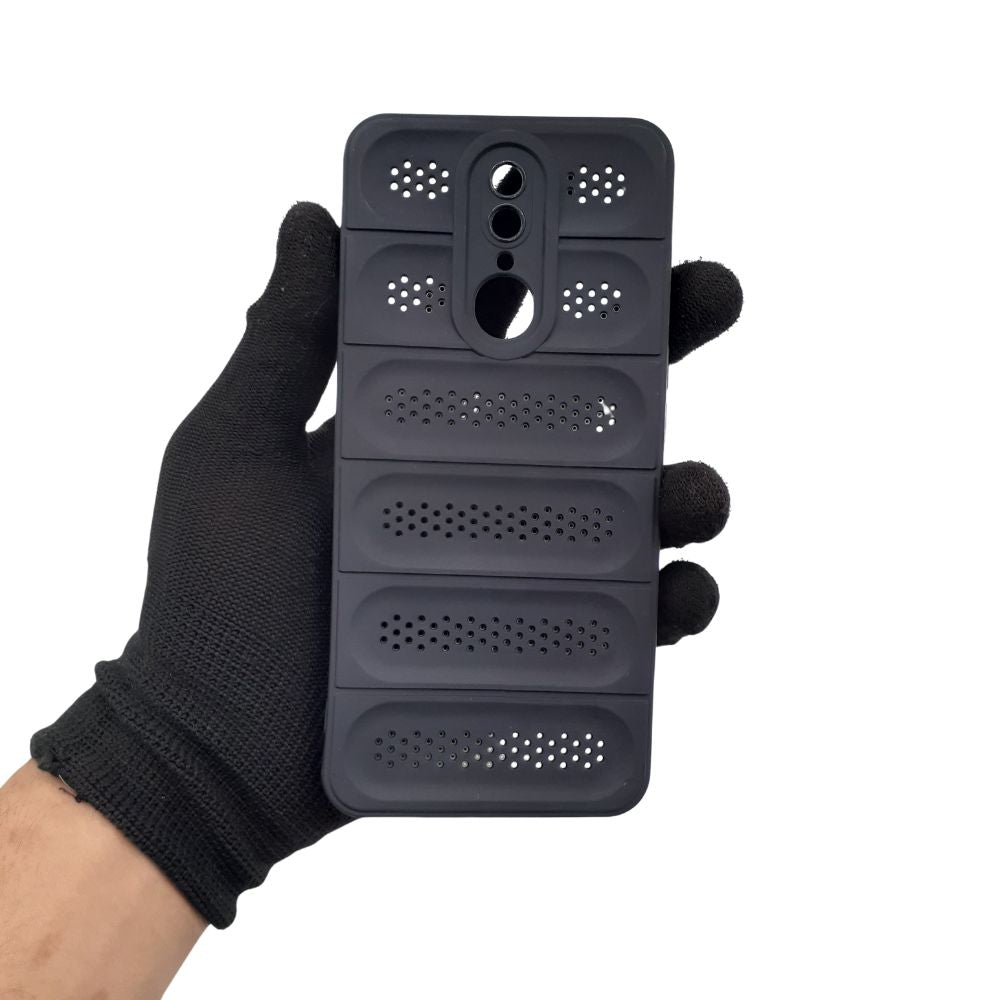 OPPO F11 Case: Shockproof TPU Cover with Heat Dissipation Design - Strong Protection