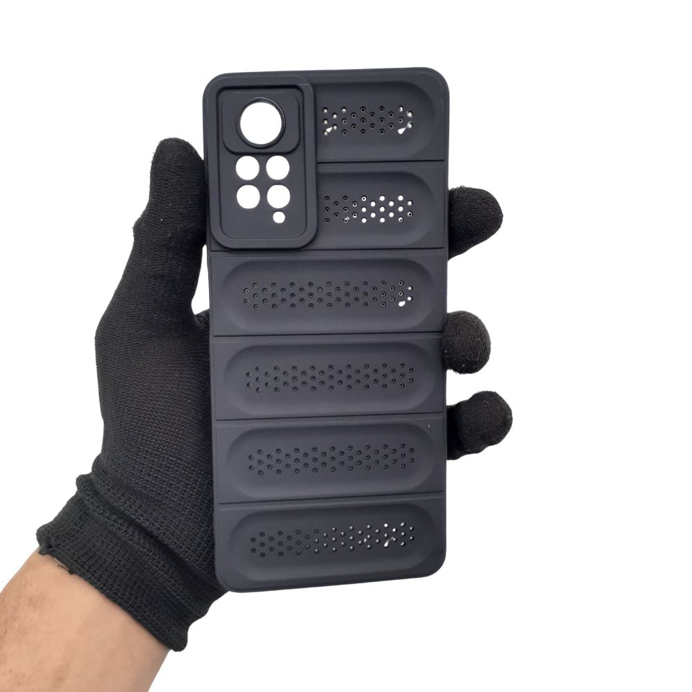 Redmi Note 12 Pro 4G Case: Heavy Duty Shockproof TPU Protective Cover with Heat Dissipation Design