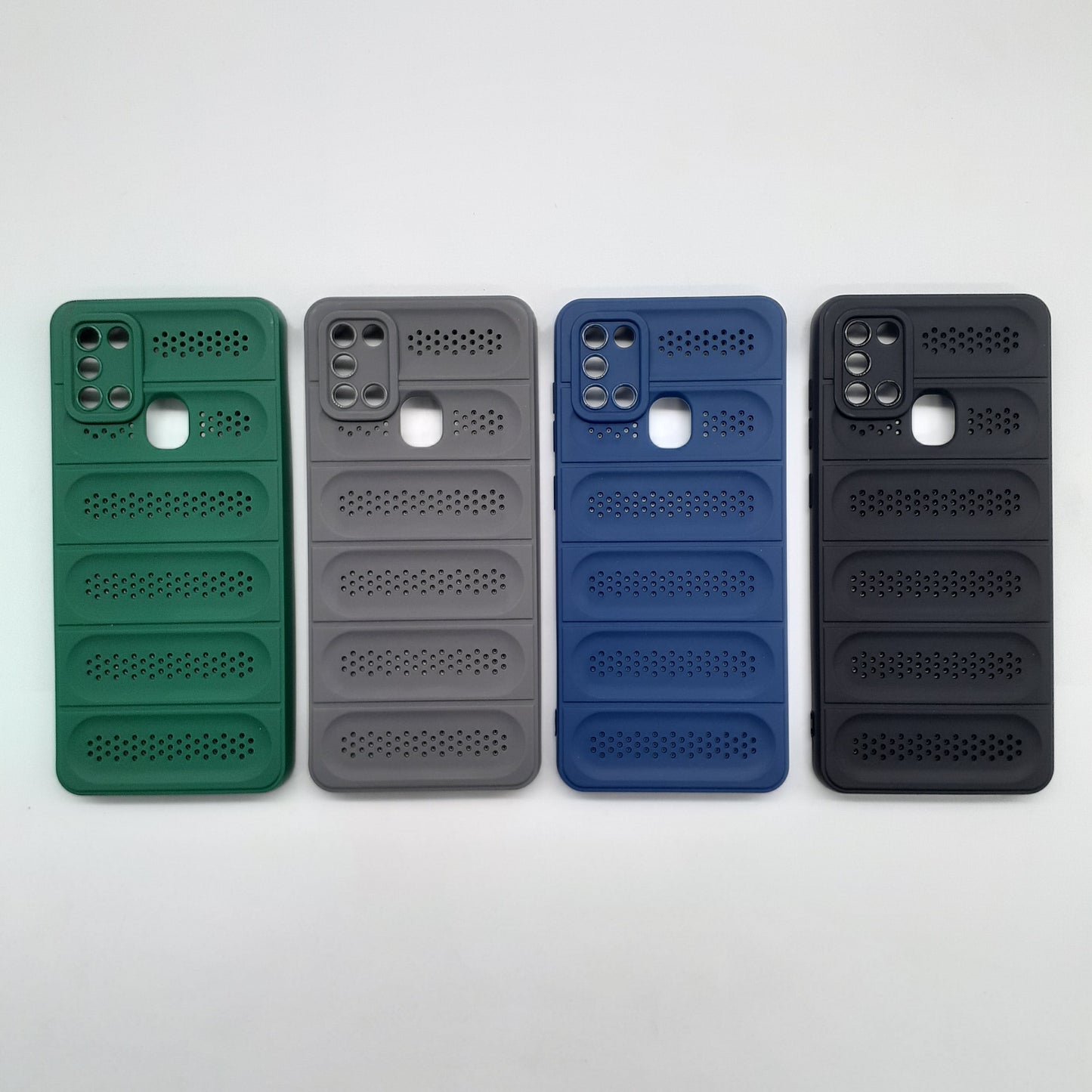 Samsung Galaxy A21s Shockproof TPU Case - Heat Dissipation, Cooling, Protective Cover