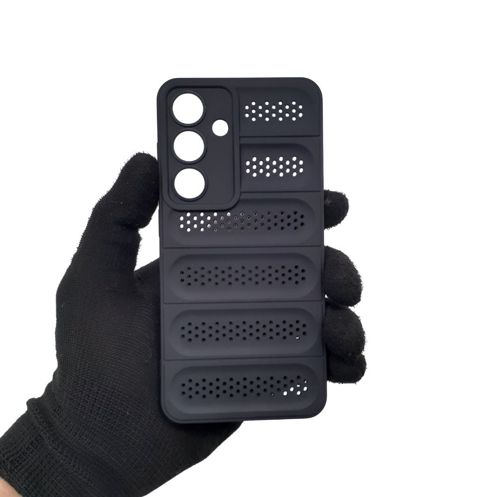 Samsung Galaxy S24 Heat Dissipating Case, Cooling Breathable TPU Protective Cover, Strong Anti-Shock Protection