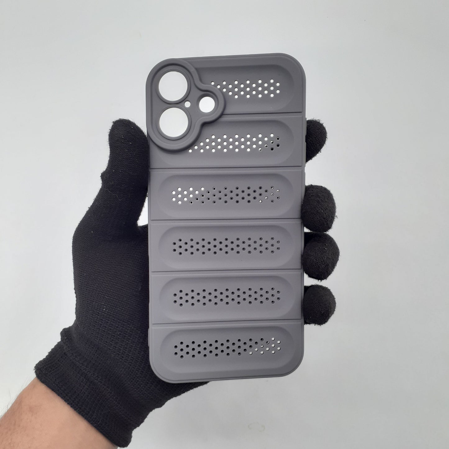 iPhone 16 Plus Phone Case: Rugged, Shockproof TPU Cover with Enhanced Heat Dissipation & Non-Slip Grip