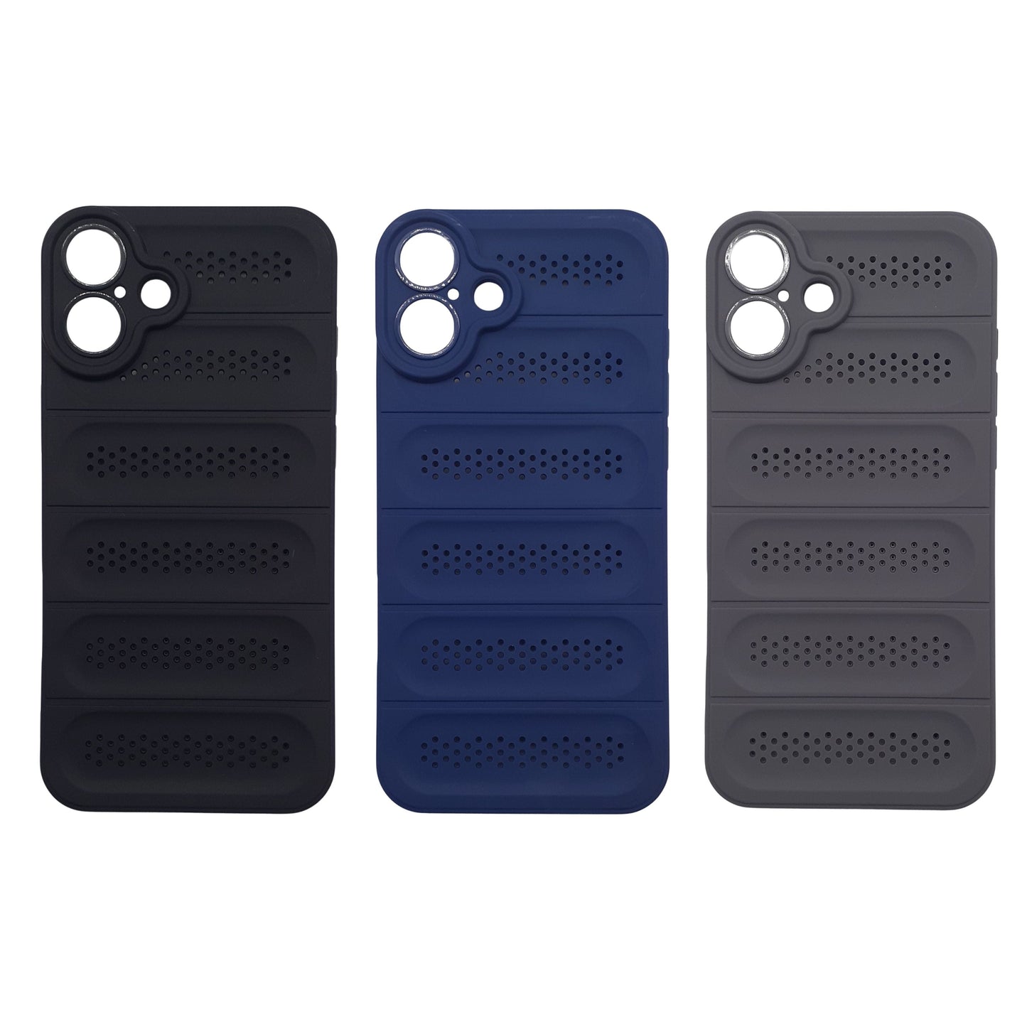 iPhone 16 Plus Phone Case: Rugged, Shockproof TPU Cover with Enhanced Heat Dissipation & Non-Slip Grip