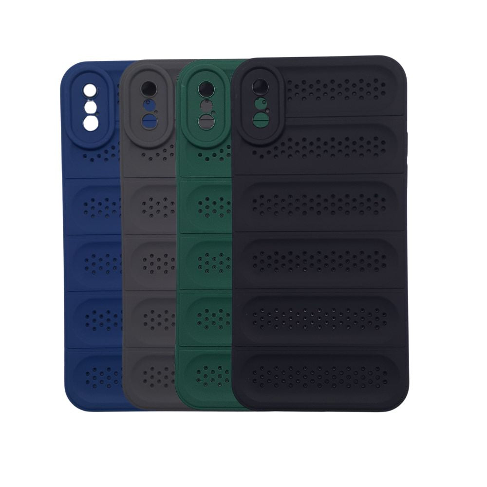 iPhone X TPU Protective Case: Shockproof, Scratch-Resistant, Breathable Cooling Cover with Strong Heat Dissipation