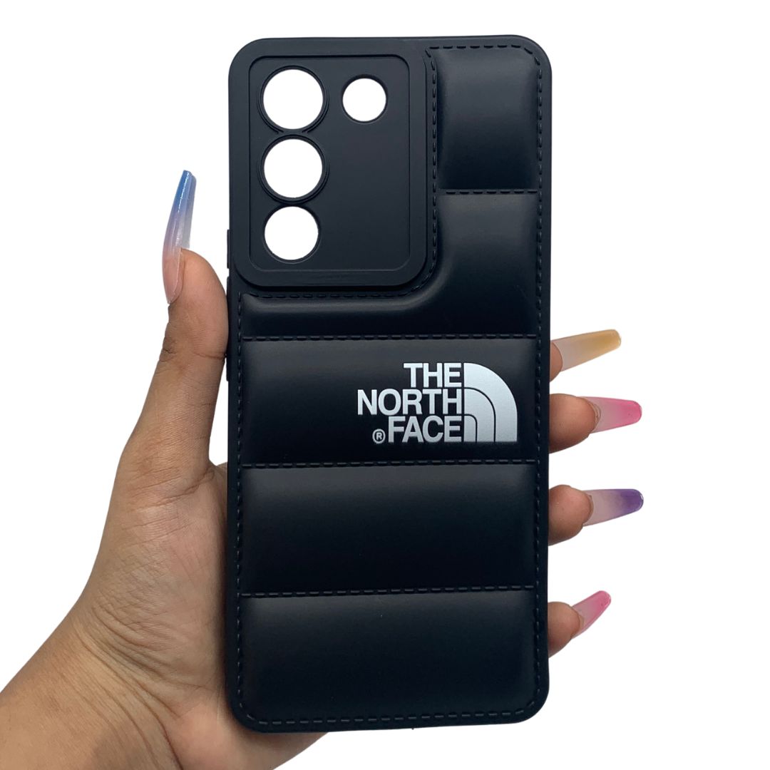 Vivo Y200 Puffer Jacket Case Shock-Absorbing Air Cushion Back Cover