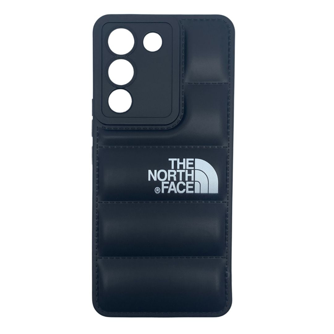 Vivo Y200 Puffer Jacket Case Shock-Absorbing Air Cushion Back Cover