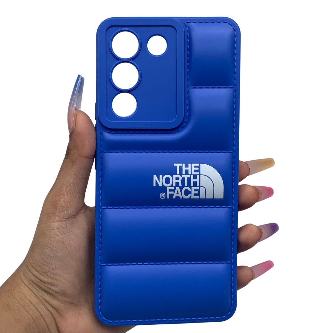 Vivo Y200 Puffer Jacket Case Shock-Absorbing Air Cushion Back Cover