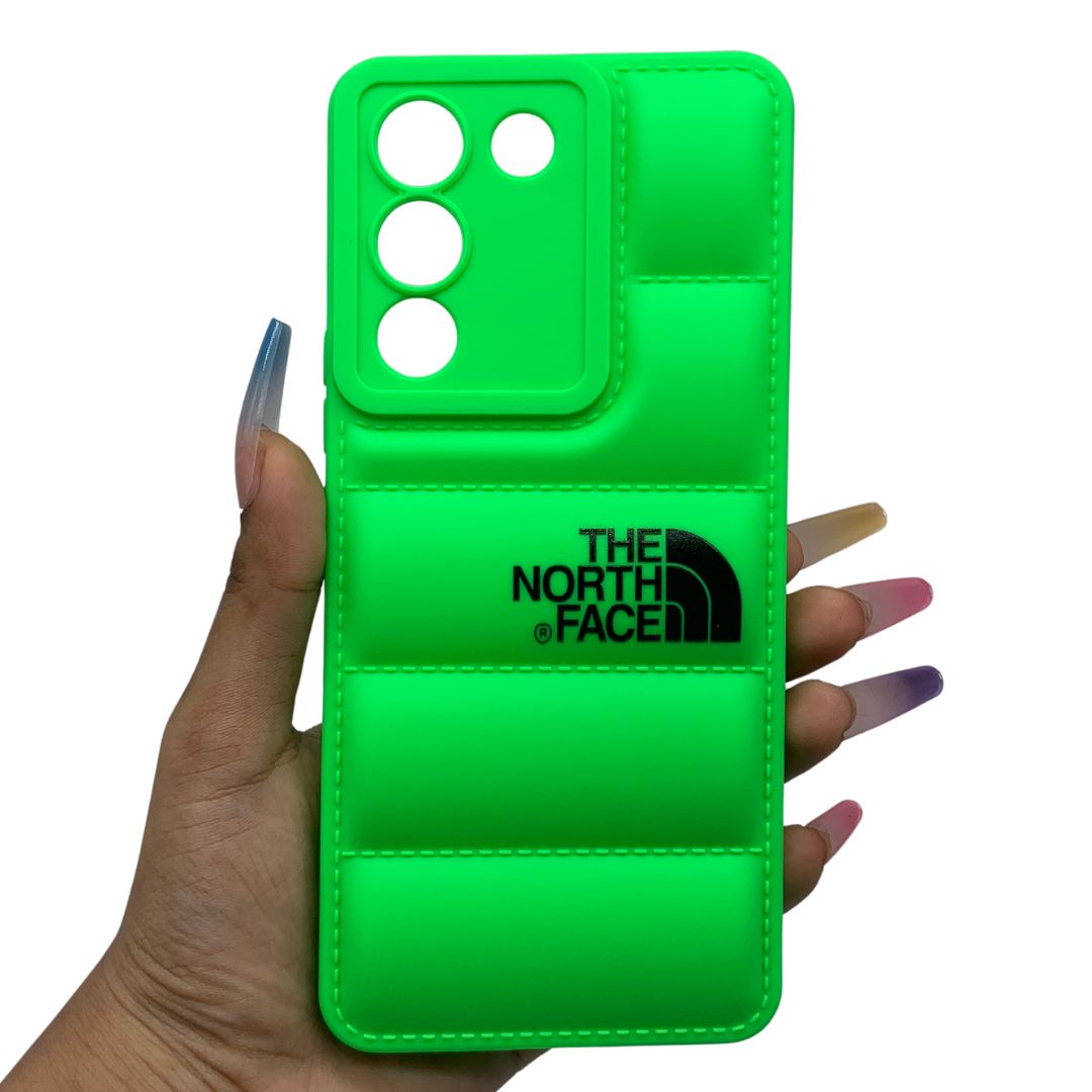 Vivo Y200 Puffer Jacket Case Shock-Absorbing Air Cushion Back Cover