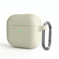 Soft Silicone case with Clip Metal Hanger for apple airpod Pro
