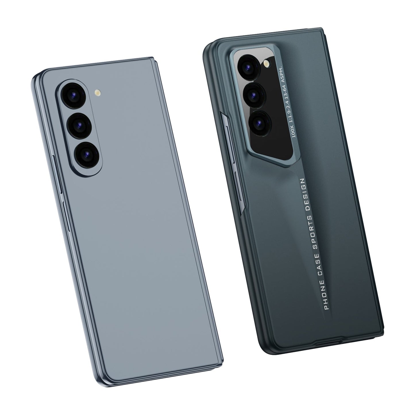 LEEKA Samsung Z Fold 6 case with Super Luxury Sport car fiber Pro case design with free inbuilt Screen Protector