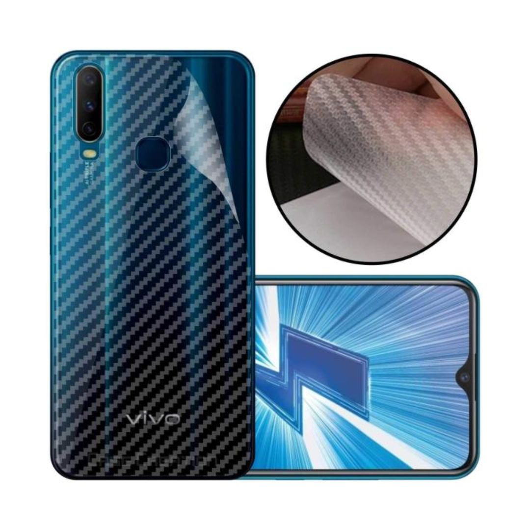 Carbon Back Sticker for Vivo