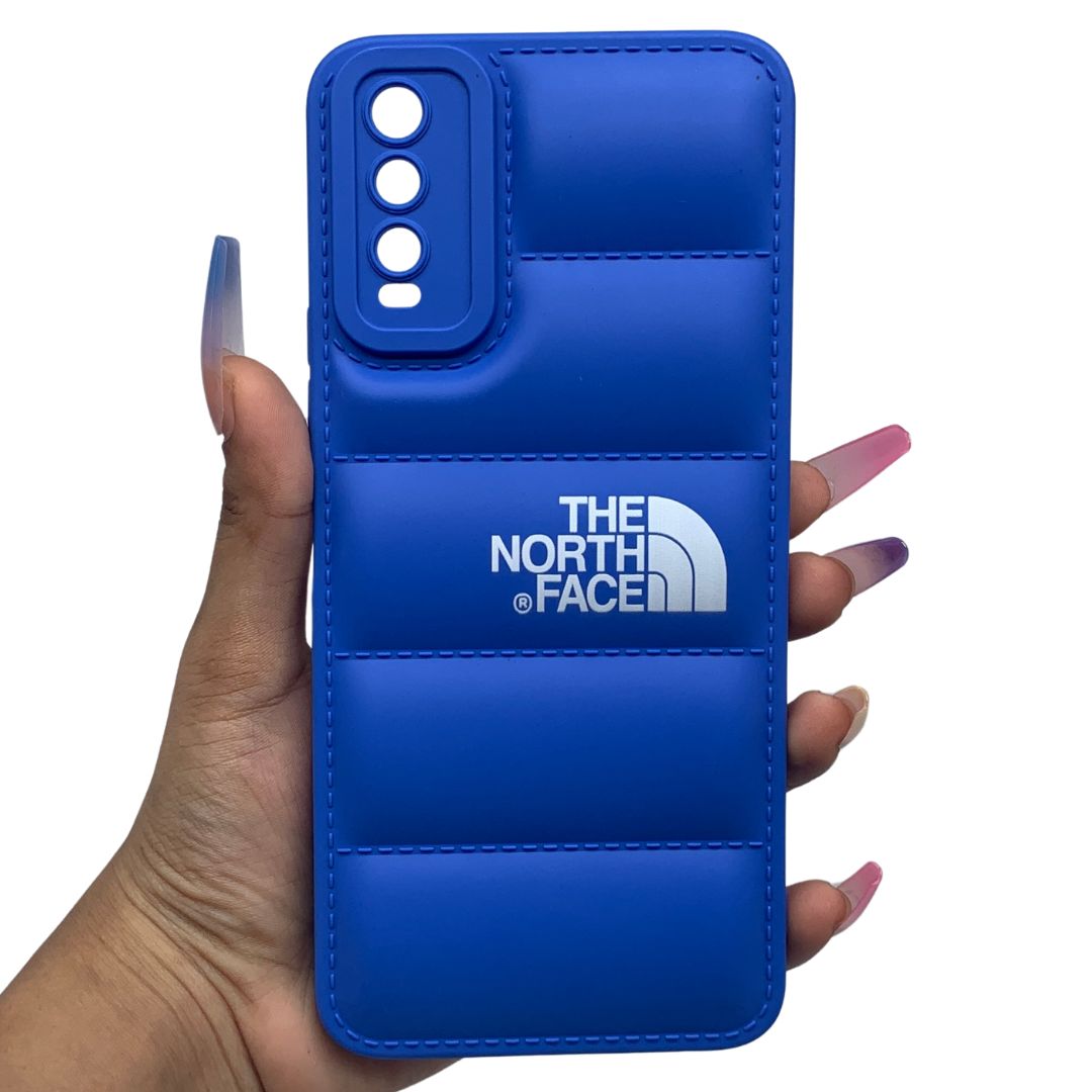 Vivo Y20 Puffer Jacket Case Shock-Absorbing Air Cushion Back Cover