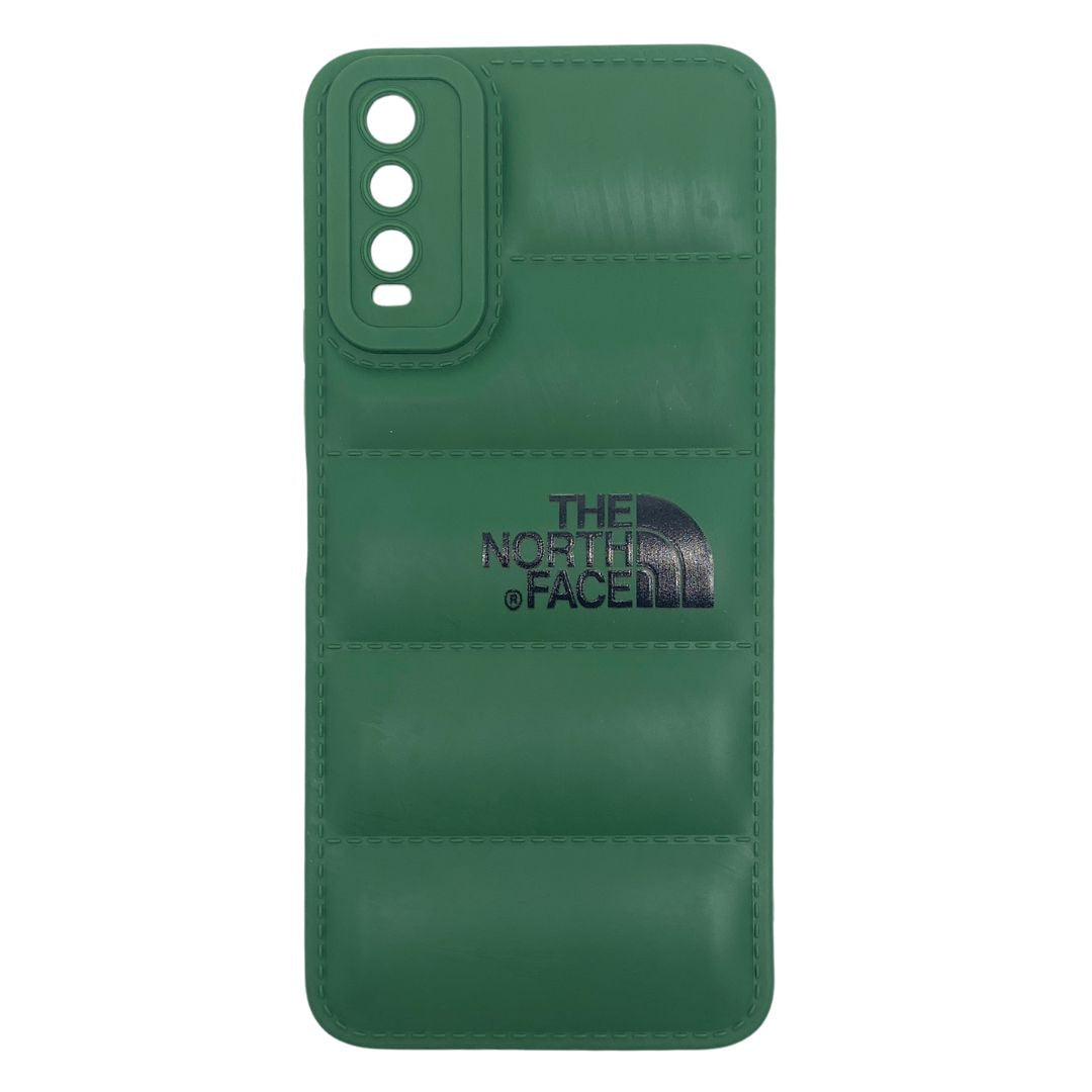 Vivo Y20 Puffer Jacket Case Shock-Absorbing Air Cushion Back Cover