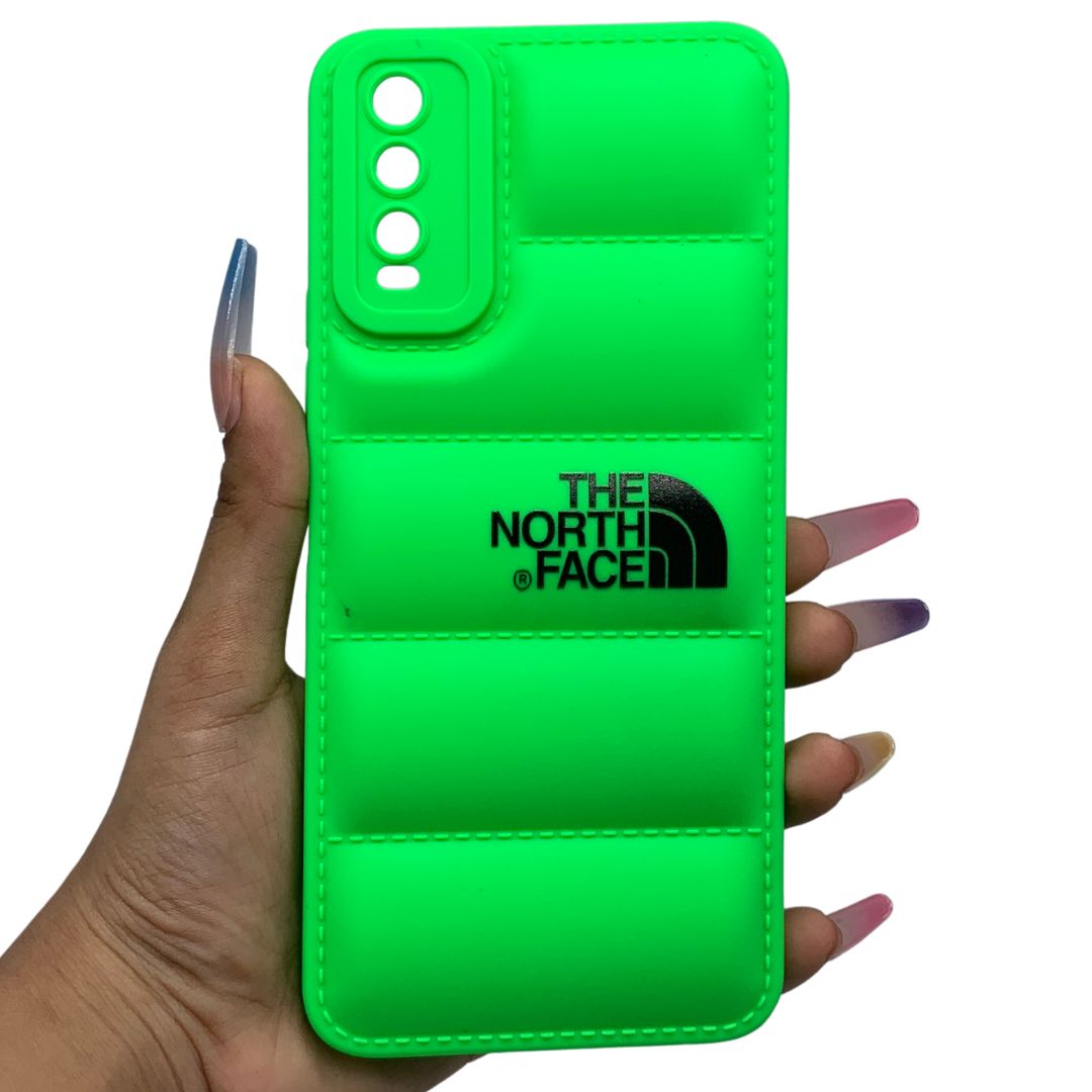 Vivo Y20 Puffer Jacket Case Shock-Absorbing Air Cushion Back Cover