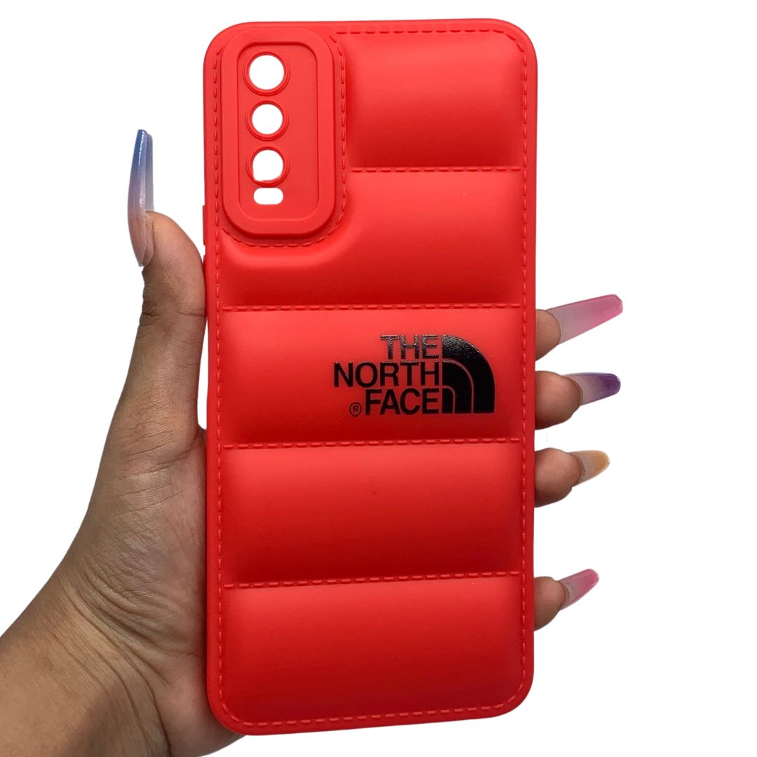 Vivo Y20 Puffer Jacket Case Shock-Absorbing Air Cushion Back Cover