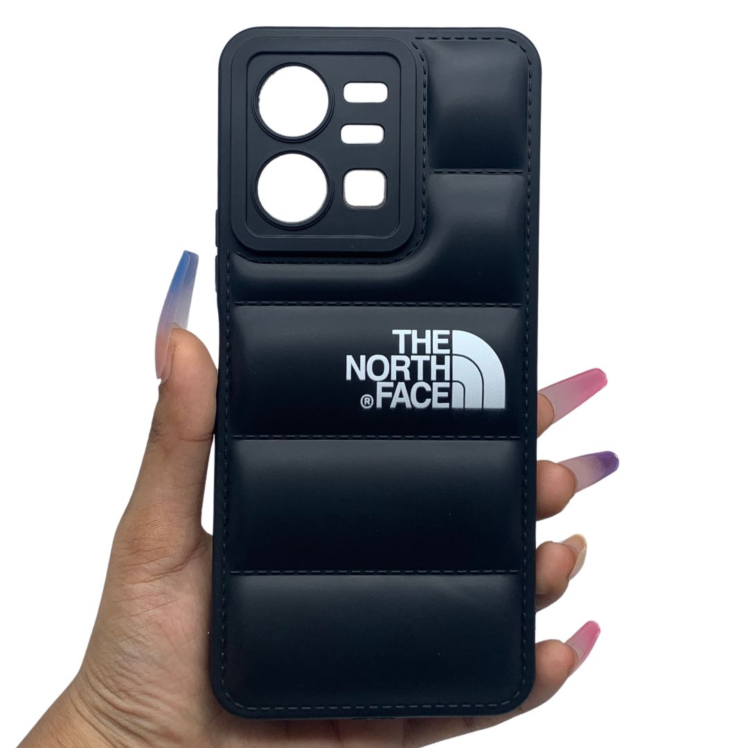 Vivo Y22 Puffer Jacket Case Shock-Absorbing Air Cushion Back Cover