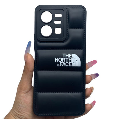 Vivo Y22 Puffer Jacket Case Shock-Absorbing Air Cushion Back Cover