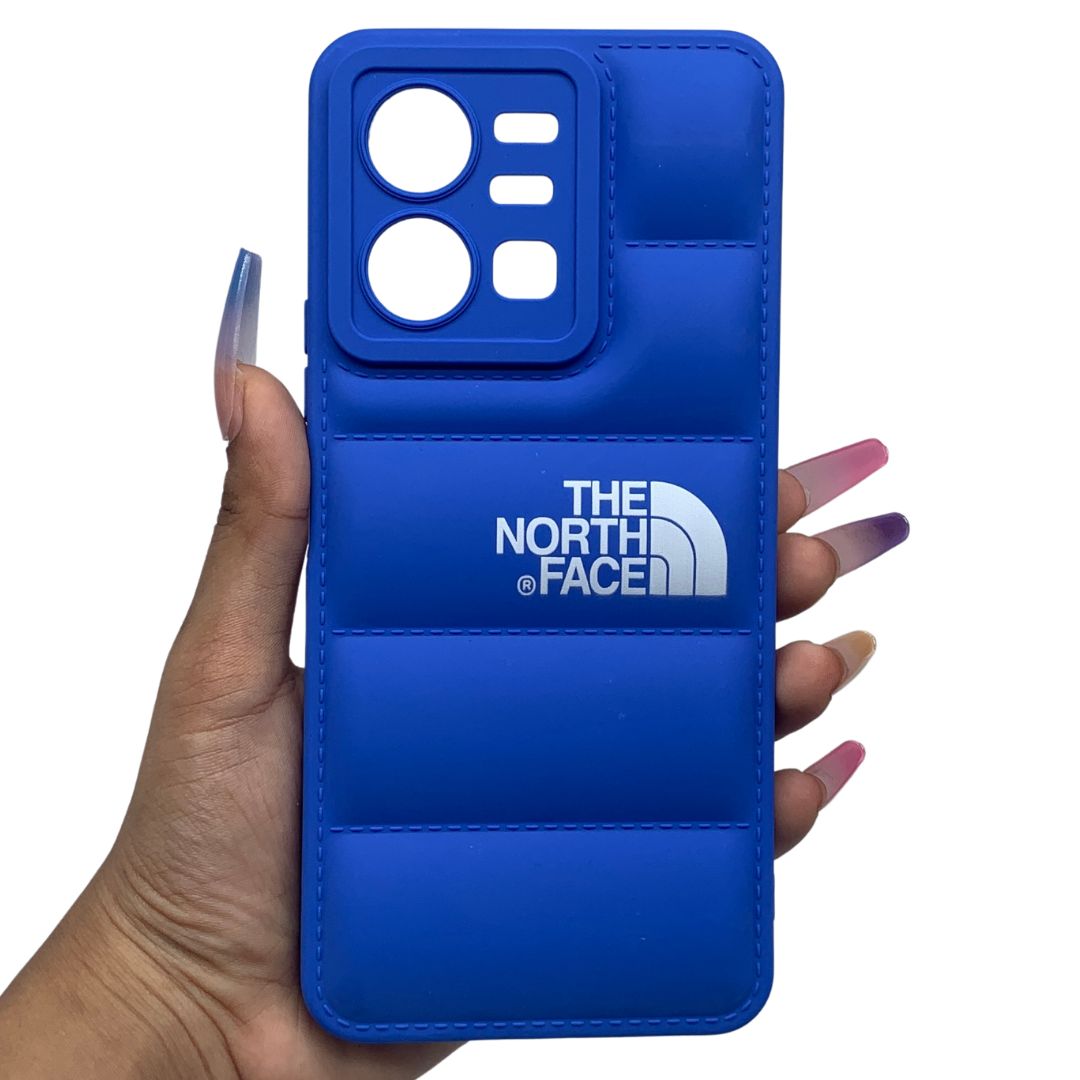 Vivo Y22 Puffer Jacket Case Shock-Absorbing Air Cushion Back Cover