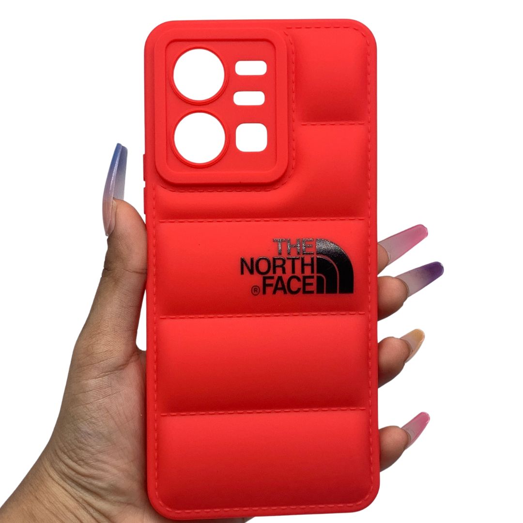 Vivo Y22 Puffer Jacket Case Shock-Absorbing Air Cushion Back Cover